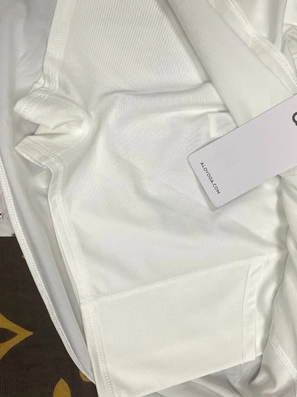 ALO Yoga NWT🏆Match Point Tennis Skirt White Mini